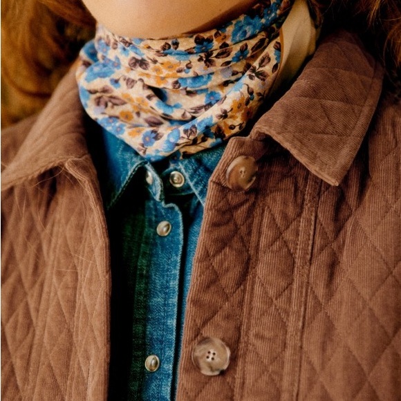 Sezane Will Jacket Camel Quilted - Picture 3 of 14